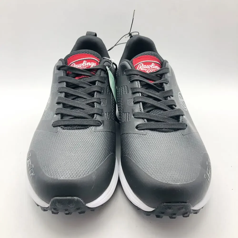 Rawlings League Turf Baseball Cleats MENS 8.5 WOMENS 10 WIDE Black NIB